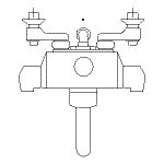 定量止水式壁付サーモスタット水栓(エアイン)