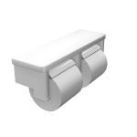棚付二連紙巻器