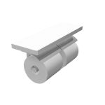 棚付二連紙巻器