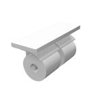 棚付二連紙巻器