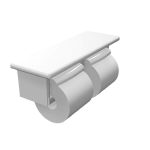 棚付二連紙巻器