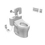 パブリックコンパクト便器・フラッシュタンク式