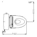 パブリックコンパクト便器・フラッシュタンク式