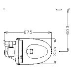 パブリックコンパクト便器・フラッシュバルブ式 465系