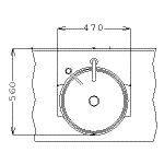 アンダーカウンター式洗面器 