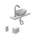 カウンター式手洗器(ベッセルタイプ)