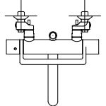 壁付サーモスタット混合水栓(GGシリーズ)