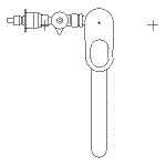 シングルレバー混合栓(食器洗い機用)GGシリーズ