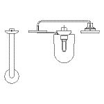 自動水栓（単水栓・光電センサー埋込形）