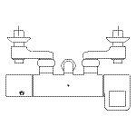 サーモスタットシャワー金具GGシリーズ