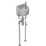 壁掛手洗器(丸形/床給水)
