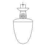 小便器自動フラッシュバルブ(スプレッダー式・乾電池タイプ)